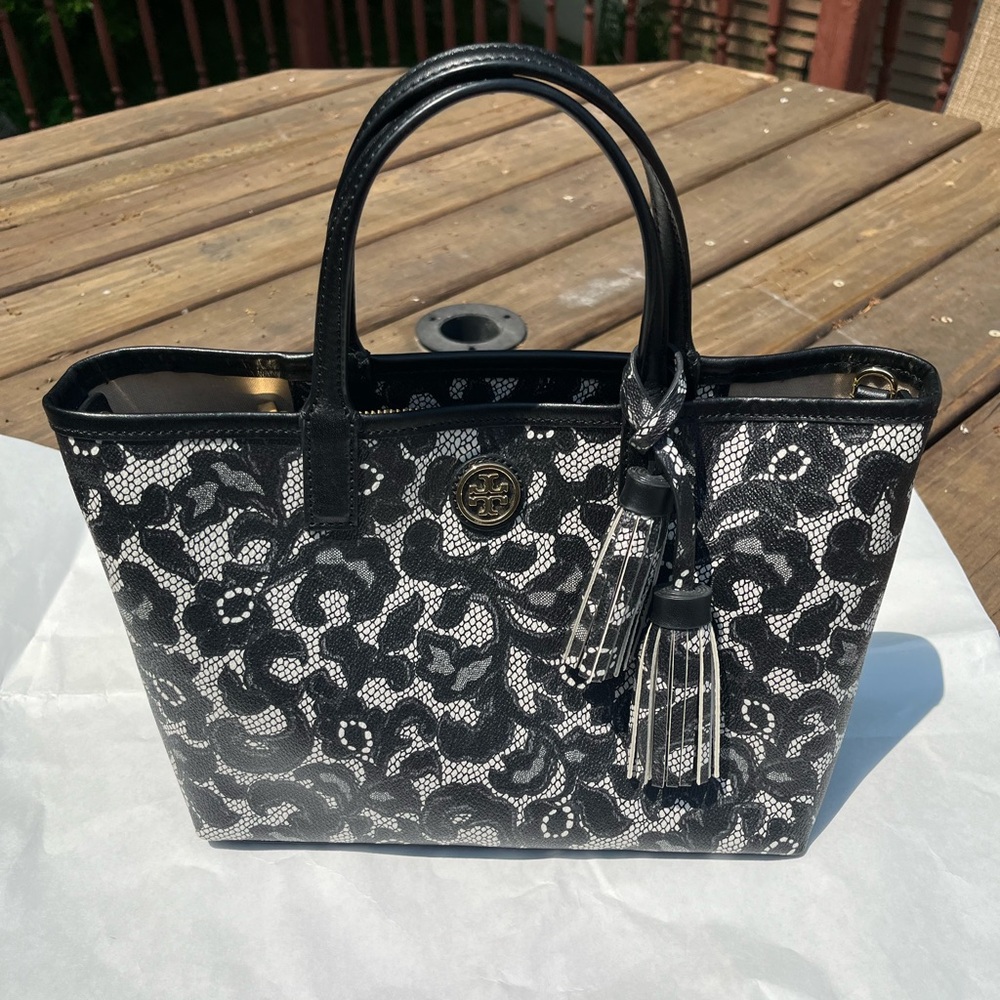 Tory Burch Kerrington Lace Satchel